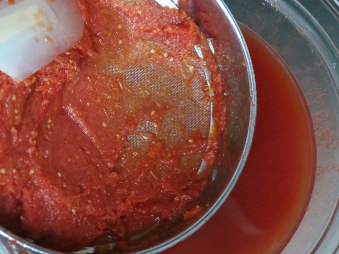 生トマトからつくるピュレ 自家製 トマトピューレ Organic Recipe オーガニックレシピ