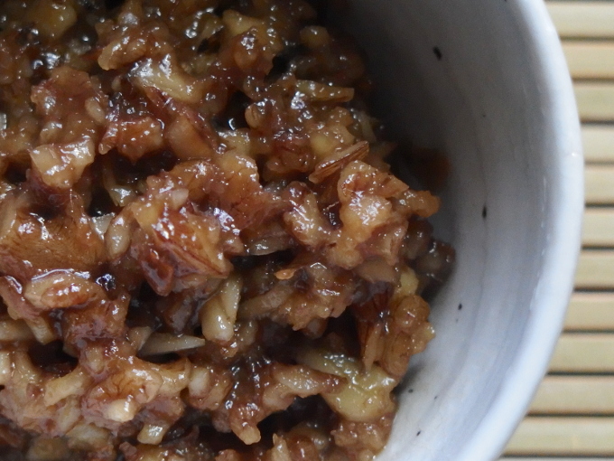 くるみの巻き寿司や太巻きに 鬼胡桃でつくる くるみの甘辛煮 Organic Recipe オーガニックレシピ